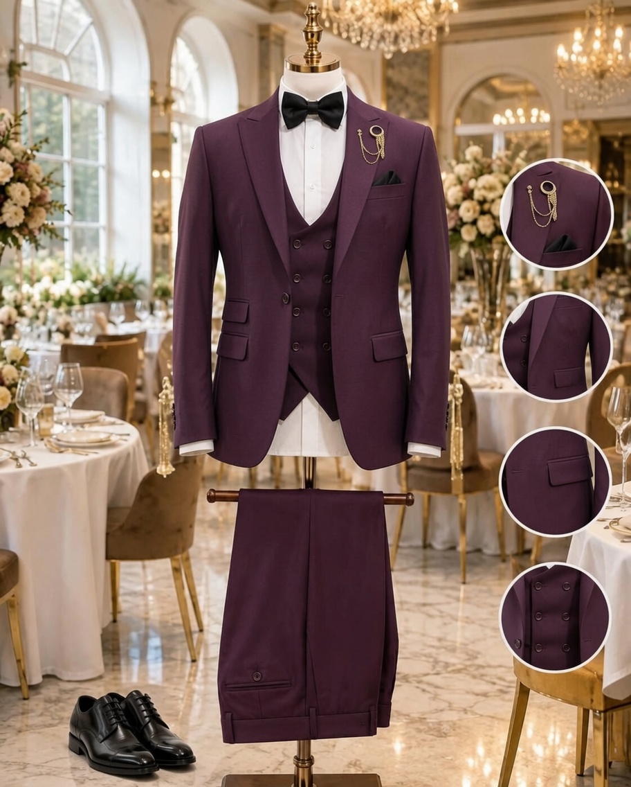 The Elite Heritage 3 Piece Suit