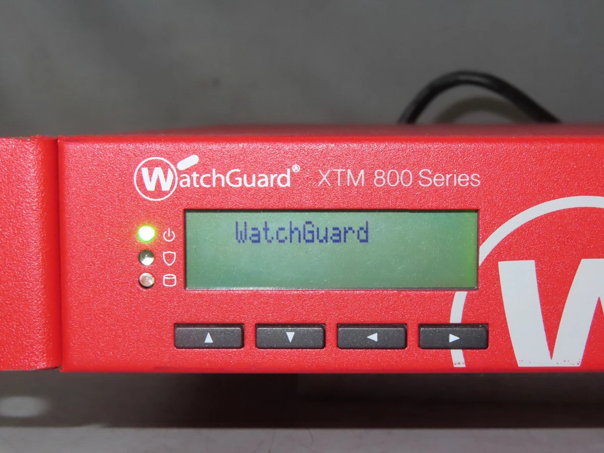 WatchGuard XTM 800 Series SL8AE14 Netwwork Security Firewall