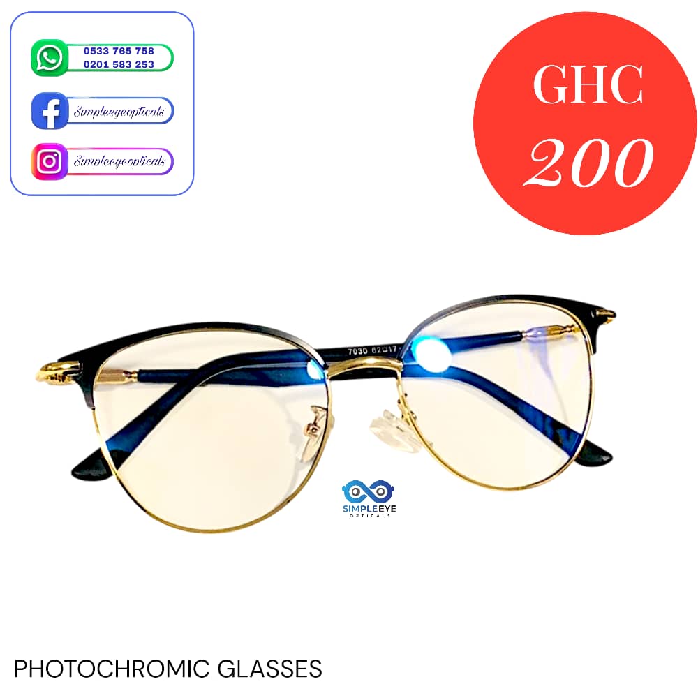 Photochromic lense+Frame