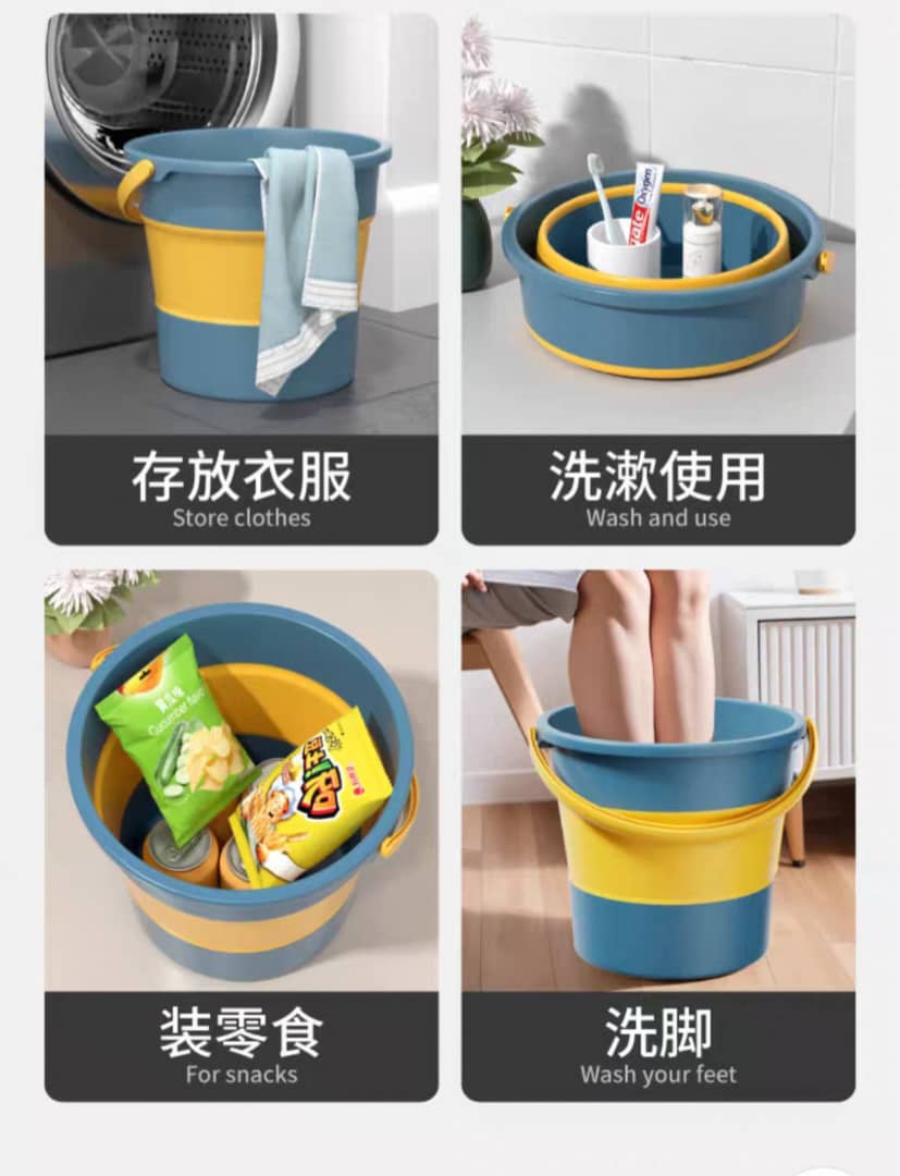 Foldable bucket