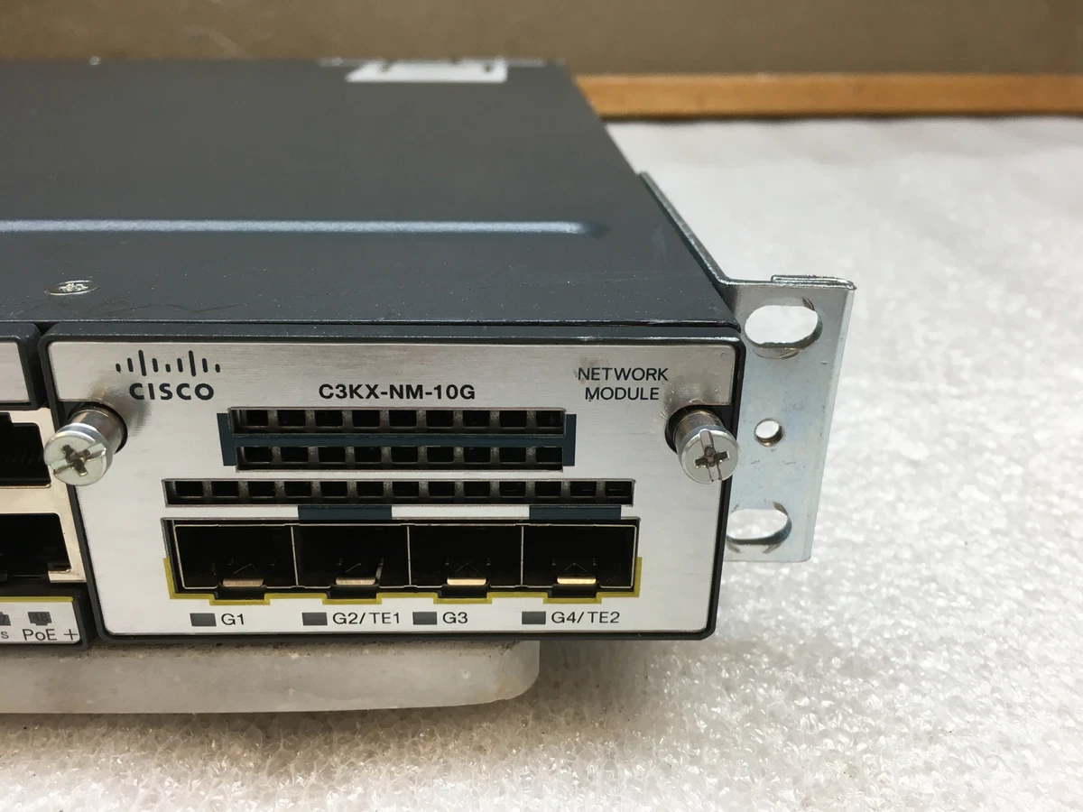 Cisco 3750-X 48port gigabit switch