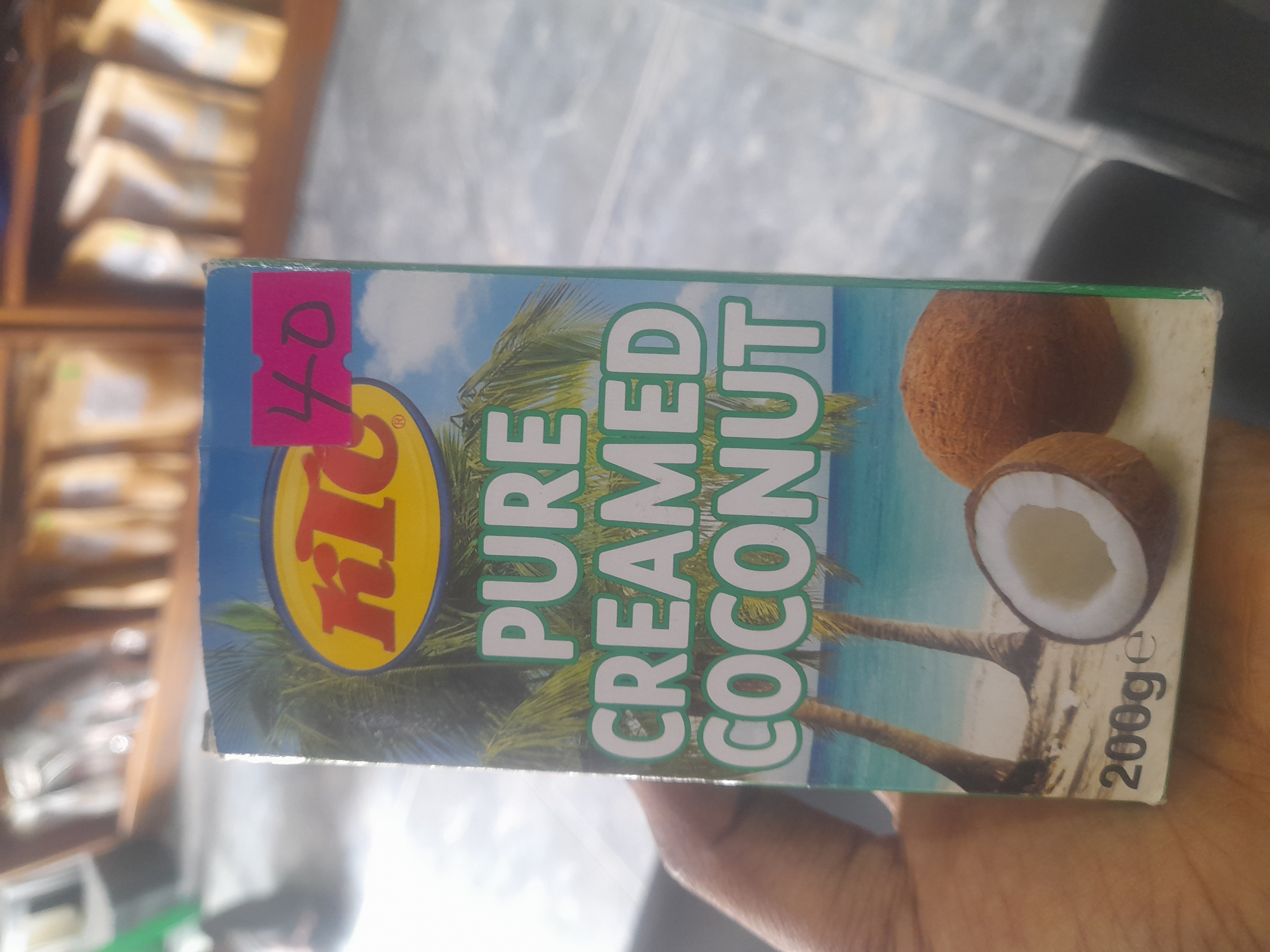 PURE CREAMED COCONUT