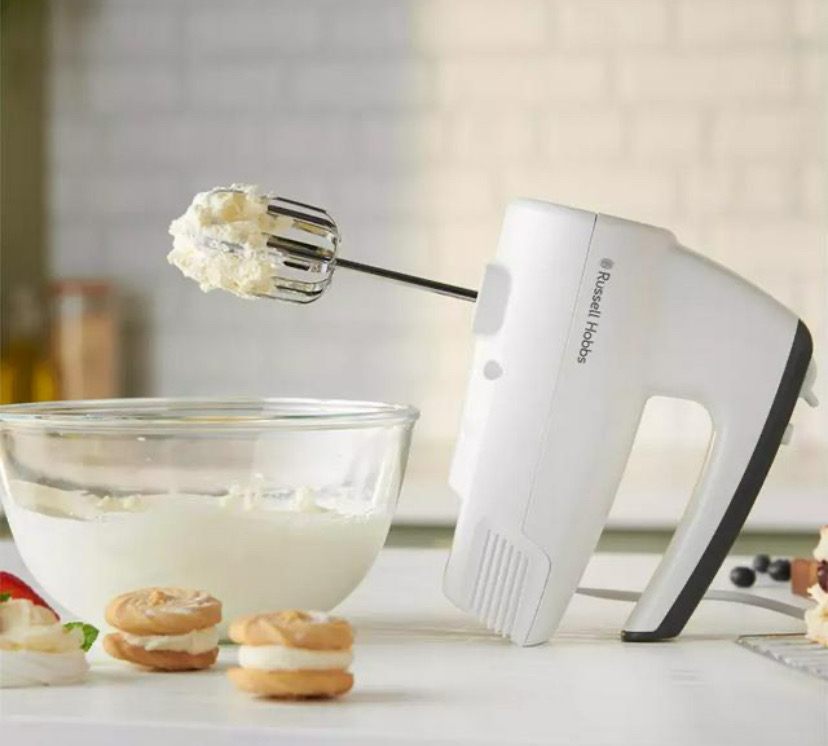 Russell Hobbs Go Create White Electric Hand Mixer