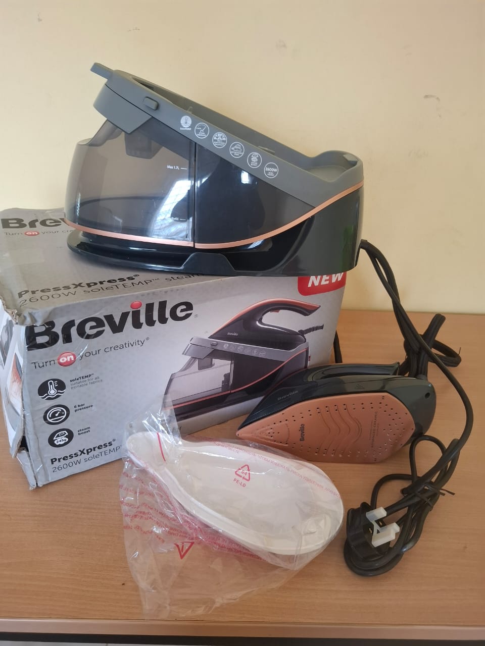 Breville Generator Steam Iron UK 🇬🇧