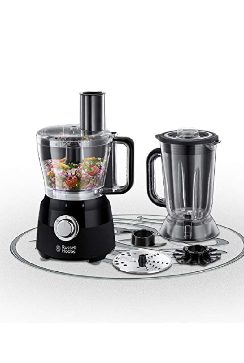 Russell Hobbs Desires Matte Black Food Processor