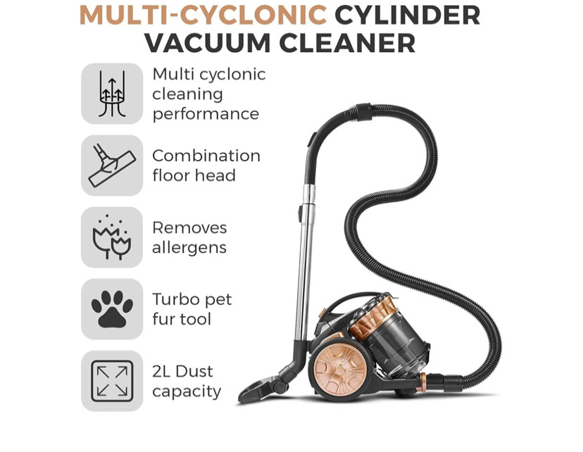 Tower Rxp10pet Multi-cyclonic Cylinder Vacuum Cleaner