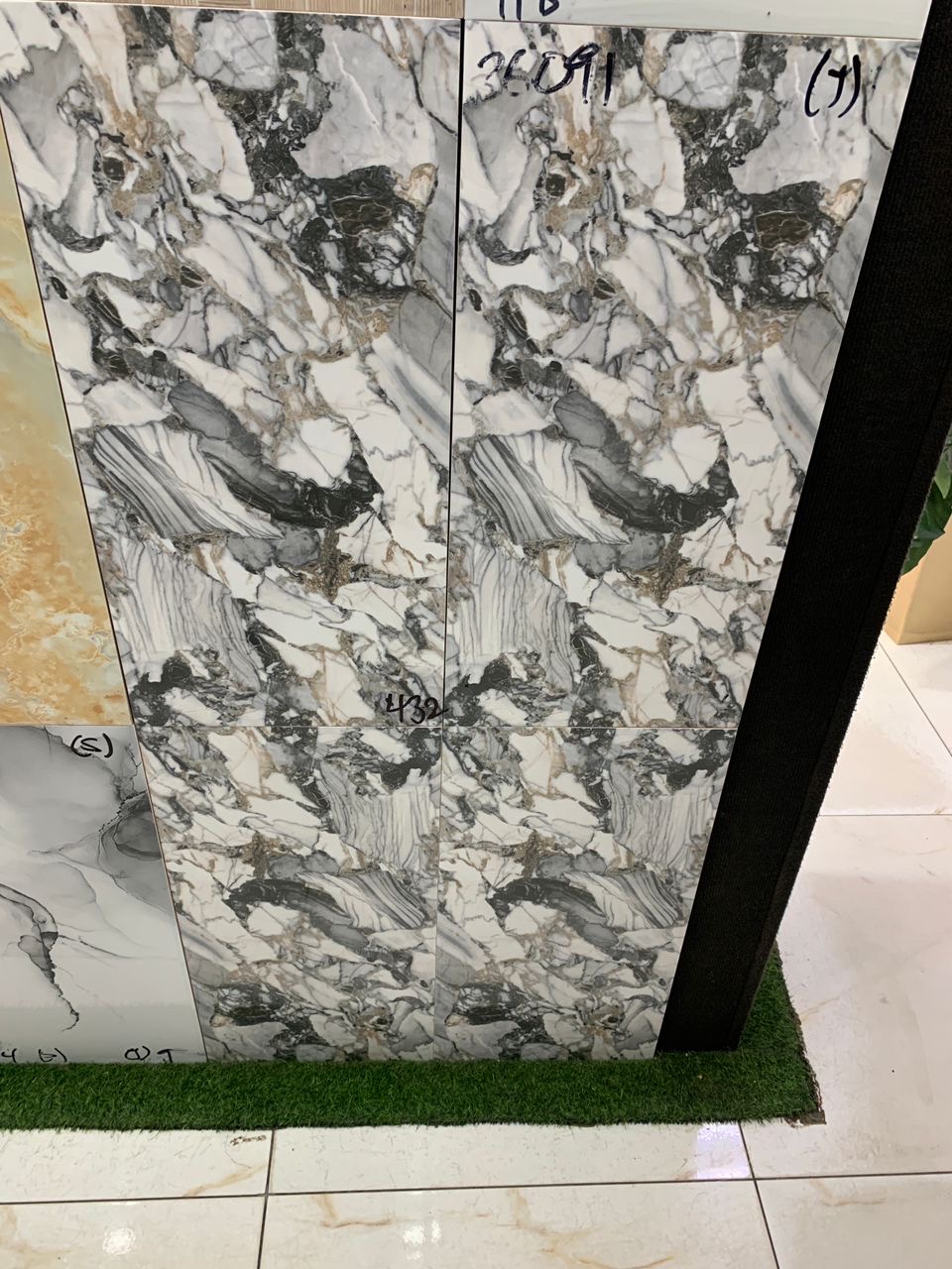 30/60cm. *Goodwill wall tiles*. 8 pcs in a box. Gh165 per box. Made in Ghana