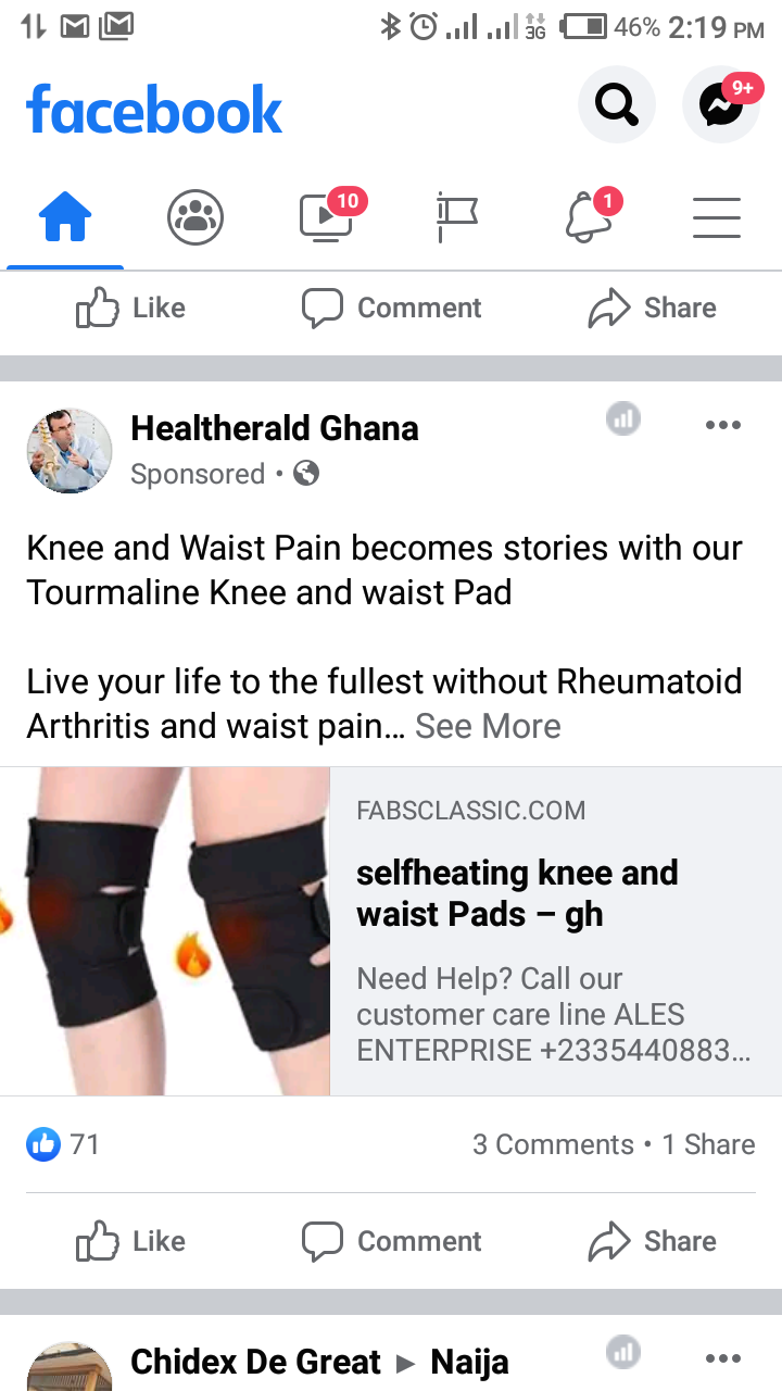self heating knee pad