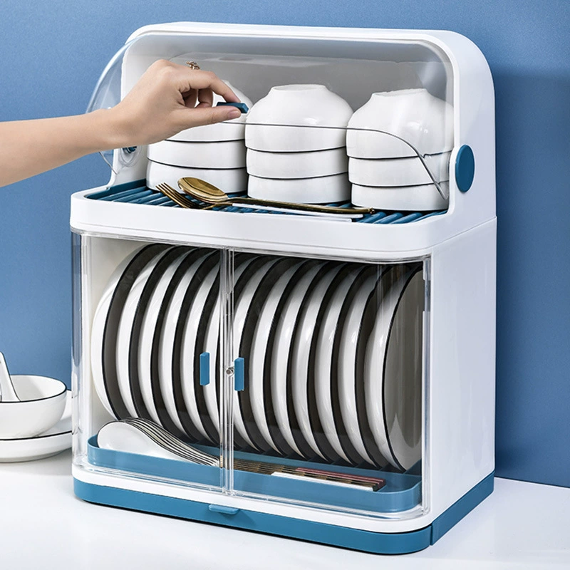 3-Tier &amp; 2-Tier Dish Rack with Cover