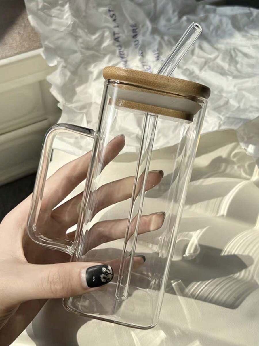 Aesthetic glass cup