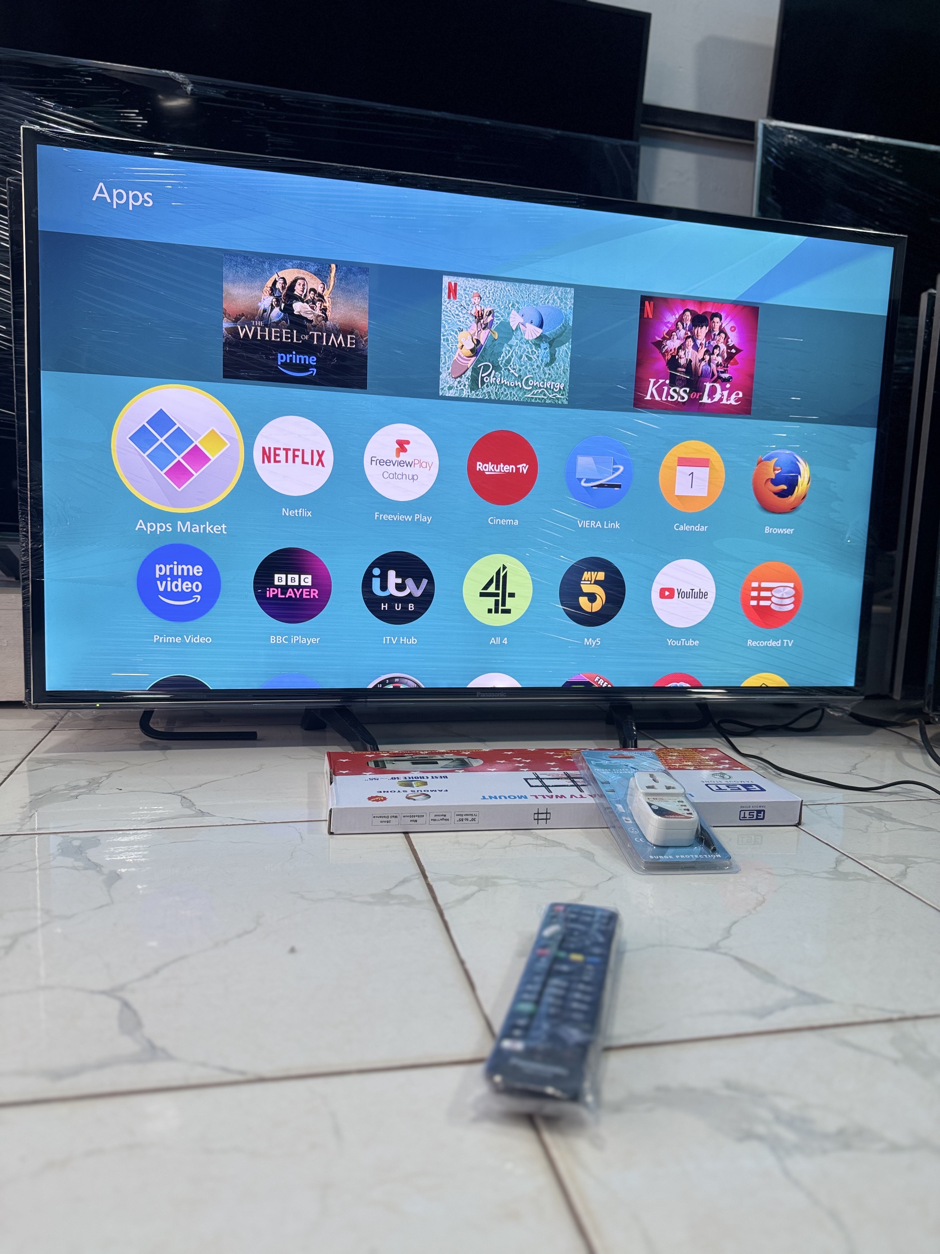 50inches full digital satellite 4k ultra hd led smart Panasonic tv