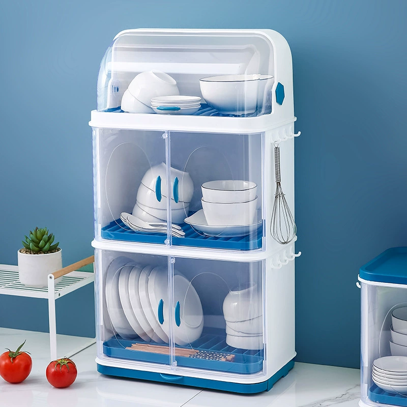 3-Tier &amp; 2-Tier Dish Rack with Cover