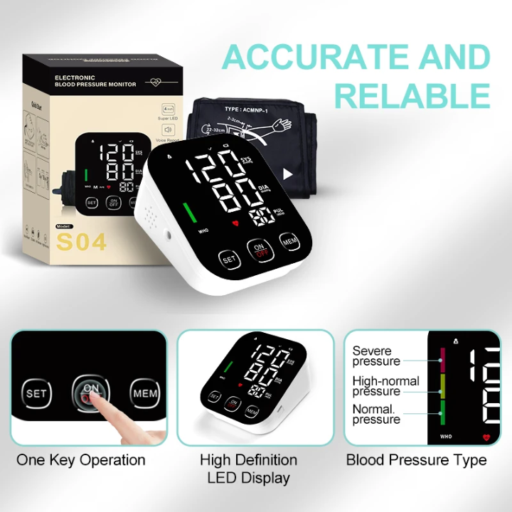 rechargeable blood pressure monitor