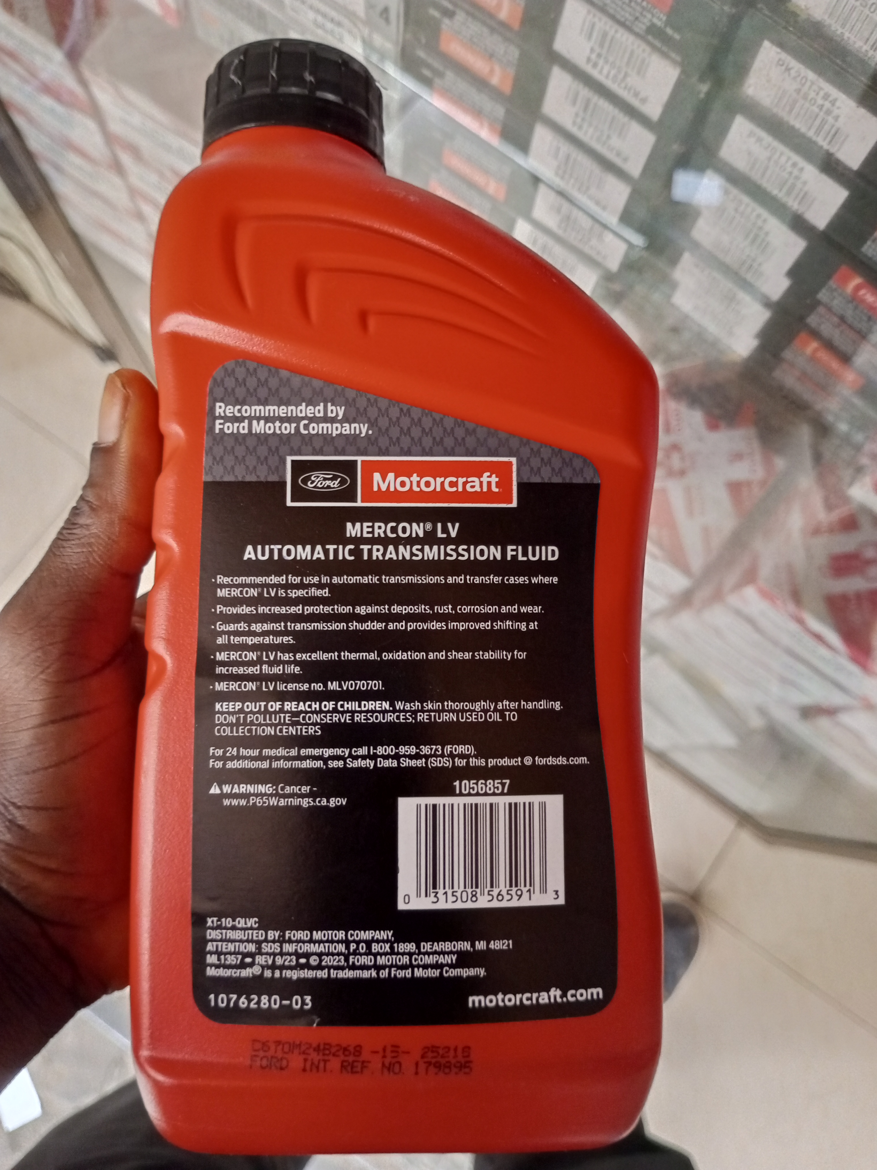 Motocraft Mercon LV Atf