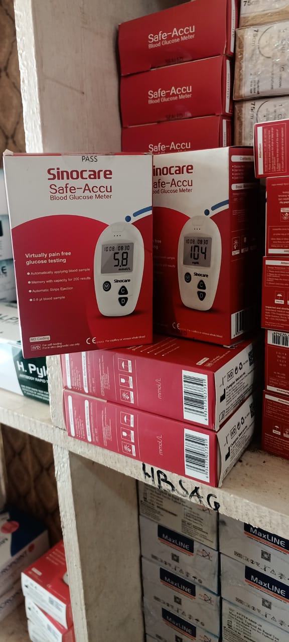 sinocare glucometer and strips