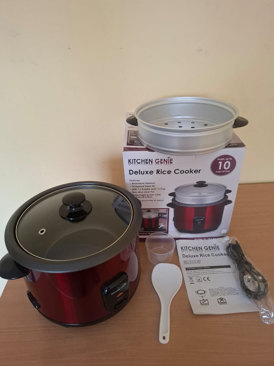1.8litre Capacity kitchen genie rice cooker UK 🇬🇧