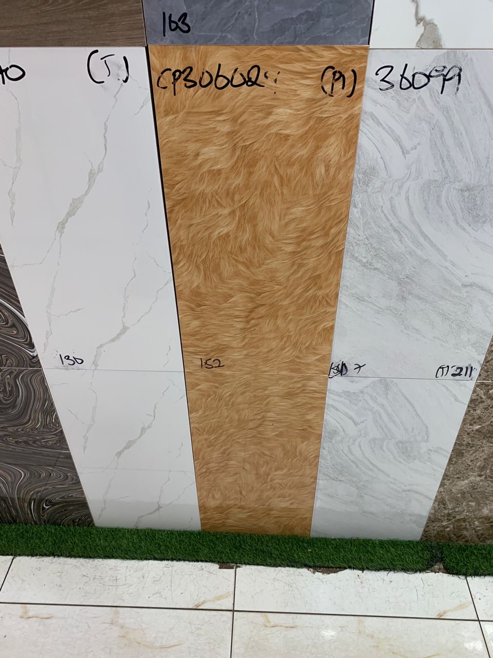 30/60cm. *Goodwill wall tiles*. 8 pcs in a box. Gh165 per box. Made in Ghana