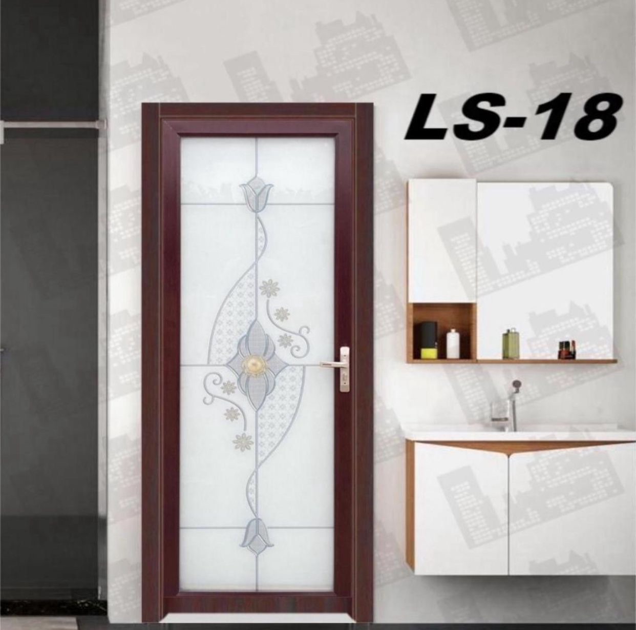 Bathroom glass doors. Gh1,350.