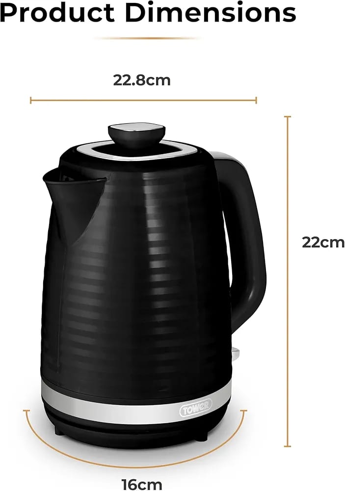 1.7litre Tower Kettle UK 🇬🇧