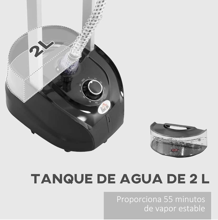 Homcom Vertical Iron 1950 W 2 L Vertical Steam Iron