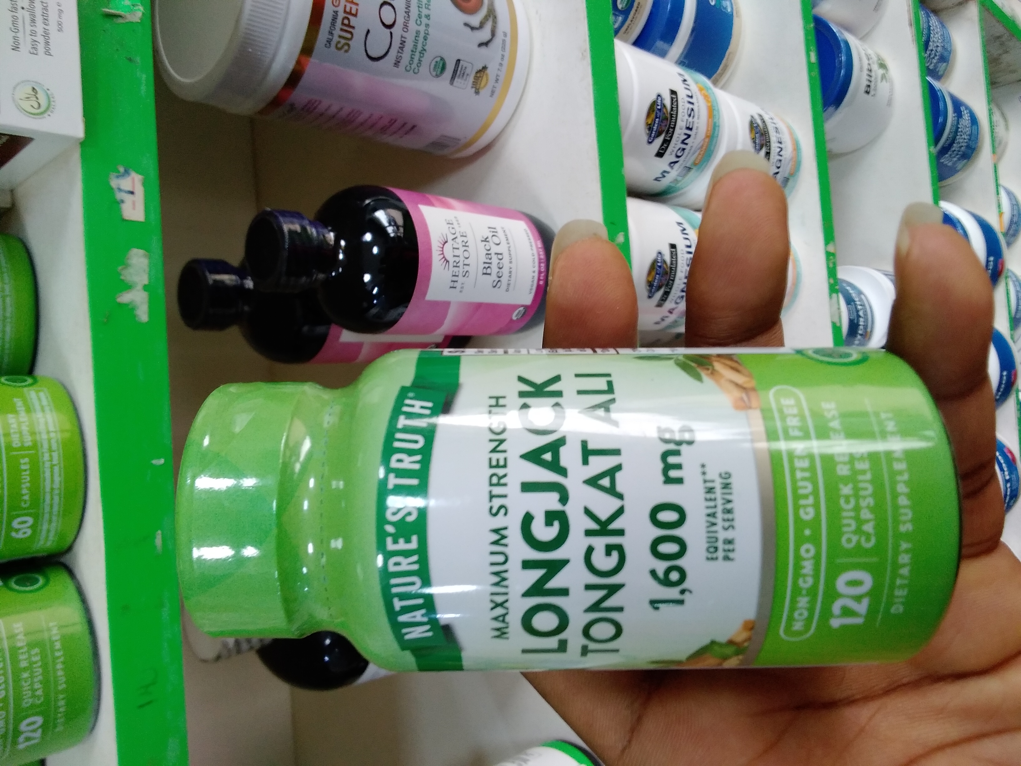 Nature's Truth Longjack Tongkat Ali 1600mg 120 Caps