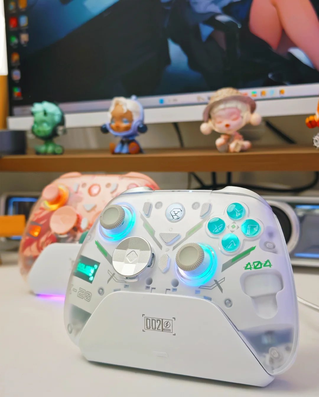 Wireless Gaming Controller for PC, Android, IOS, Nintendo Switch Anti Drift Gamepad