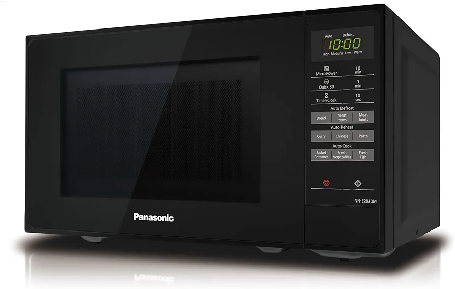 Panasonic Compact Solo Microwave Oven 800 W, 20 Litres,Black
