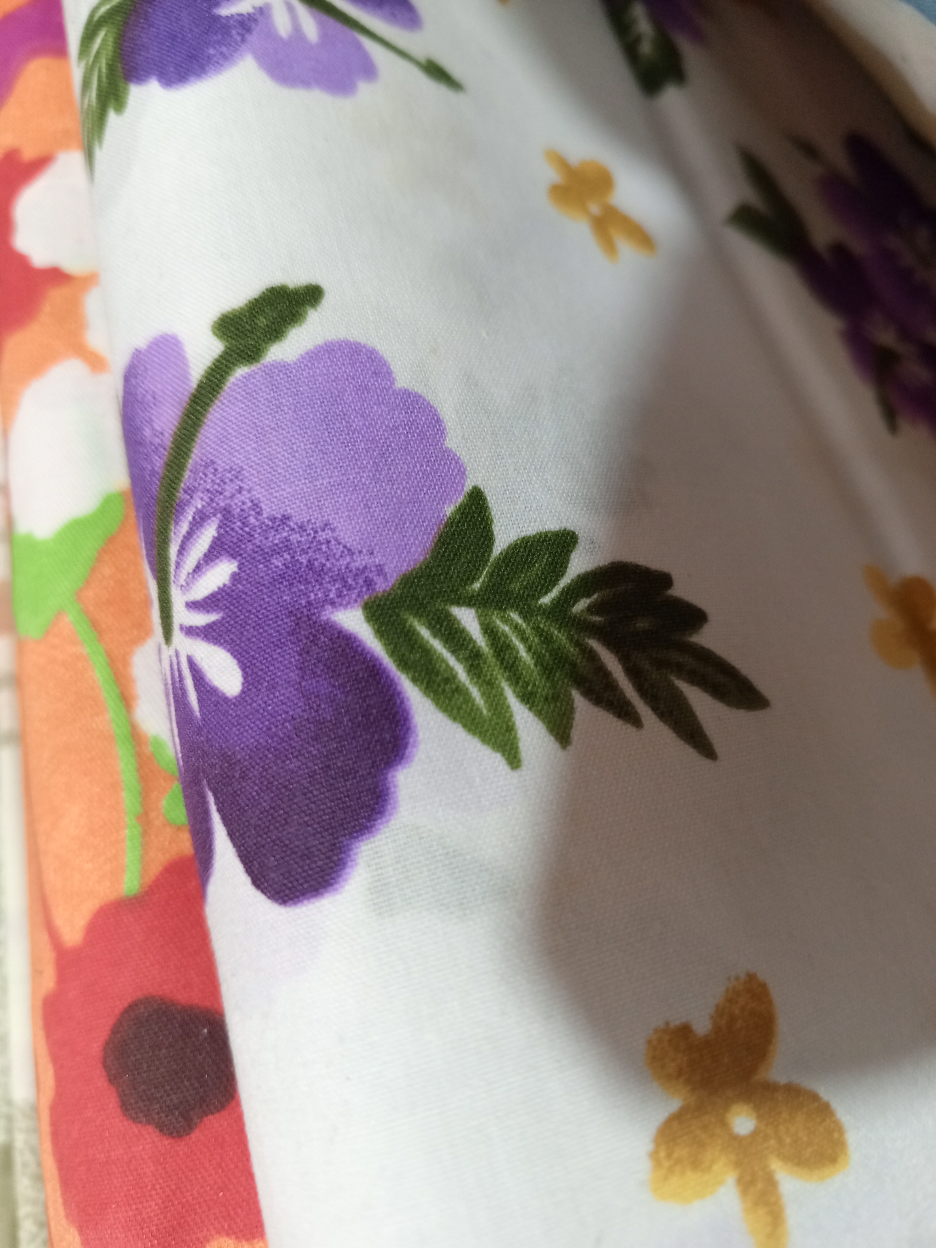 Vibrant Floral Poppy Bedding - Orange Red Bloom Decor