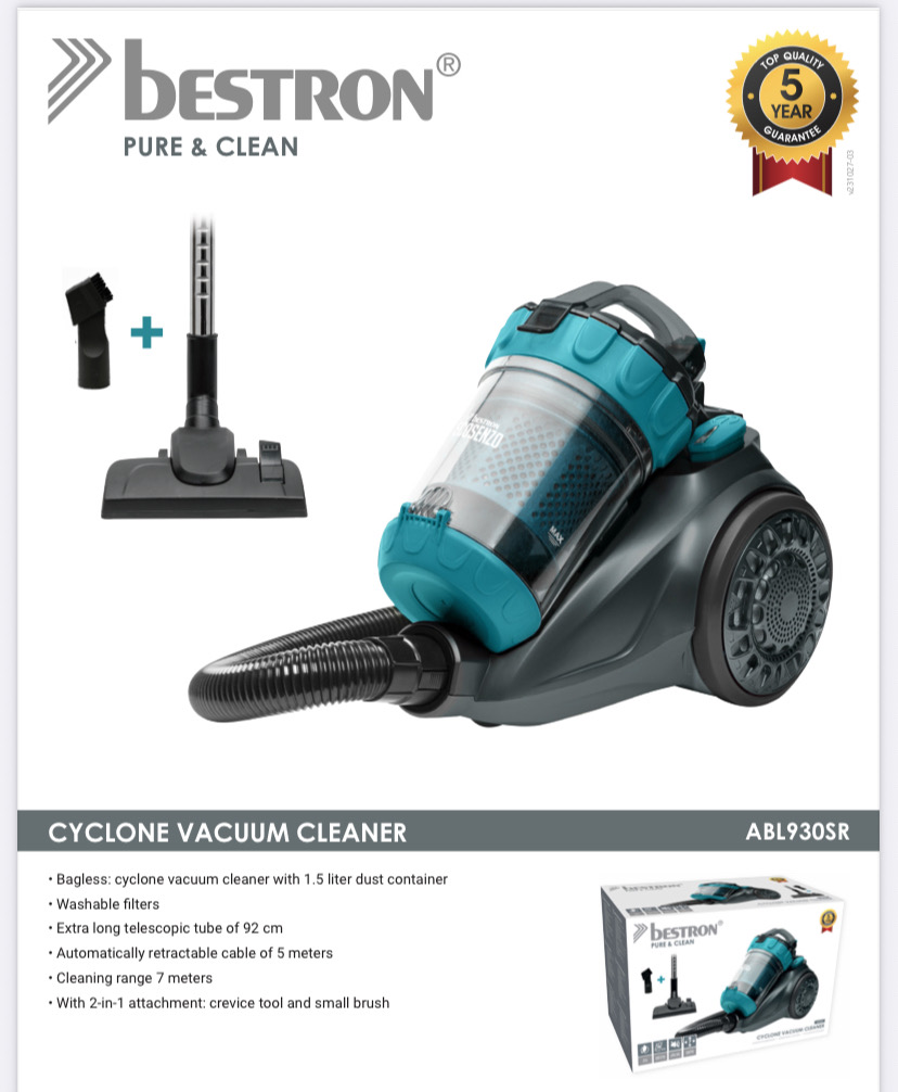 Bestron Pure and Clean Multi Cyclone Vacuum