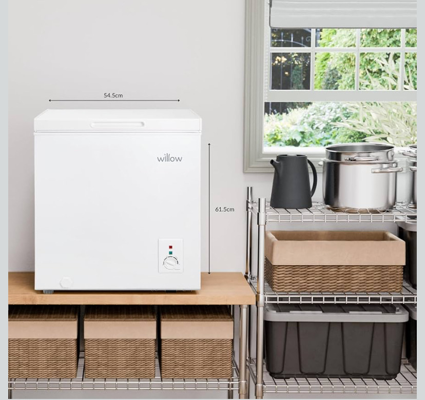 Willow W66cfw Freestanding 66l Chest Freezer