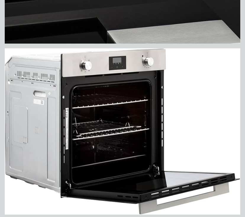 Willow Wof60dss 60cm Fan Assisted Oven With Plug and 7 Oven Functions