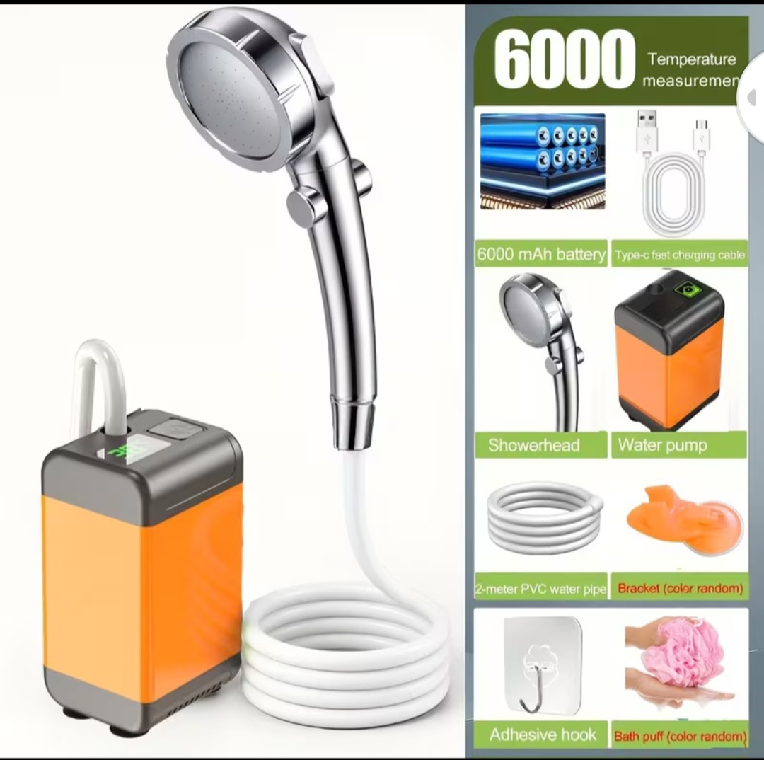 Portable Chargeable Camping Shower