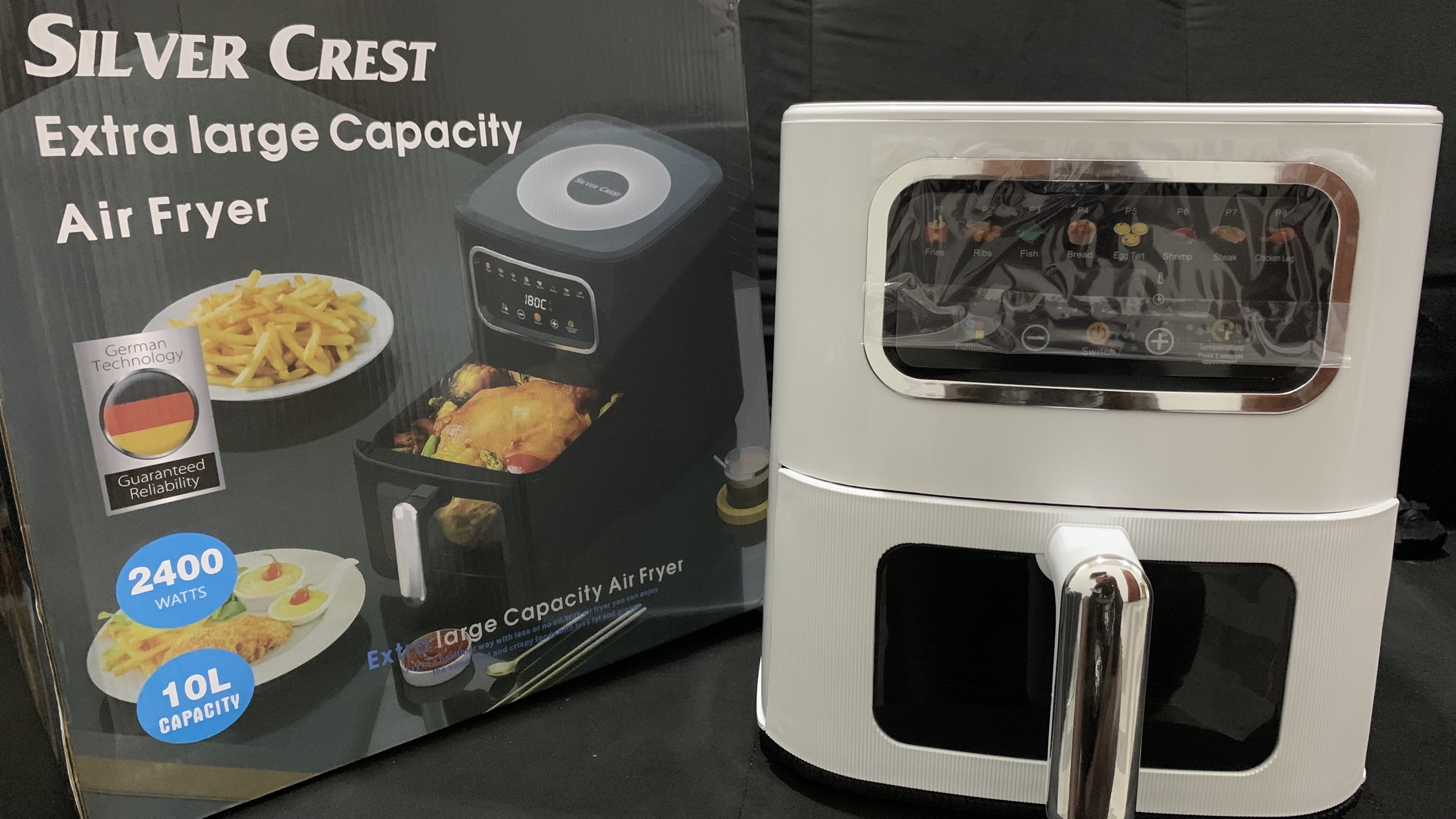 10L digital air fryer