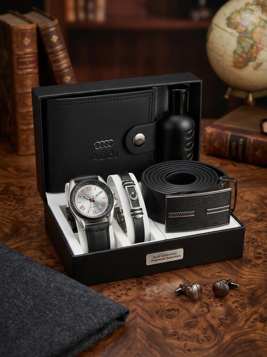 EXECUTIVE GENTLEMAN 5-PIECE LUXURY GIFT SET