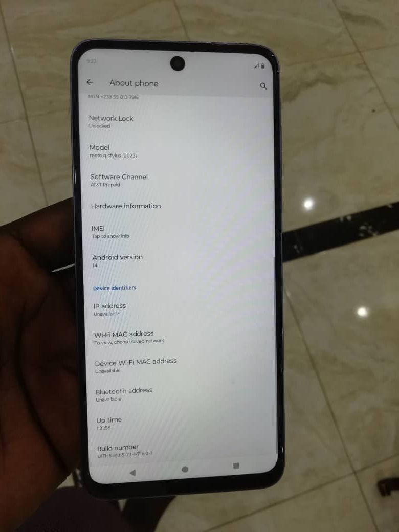 Motorola G Stylus 2023