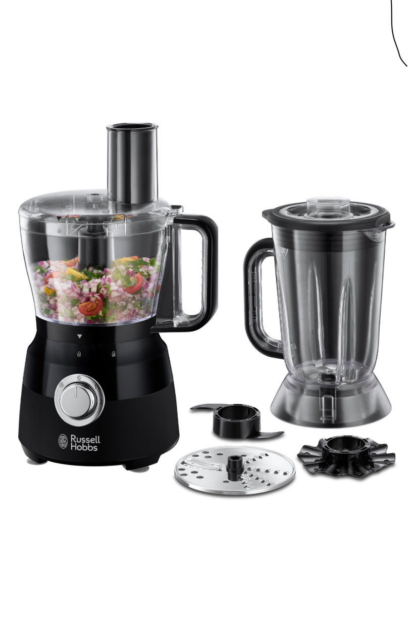 Russell Hobbs Desires Matte Black Food Processor