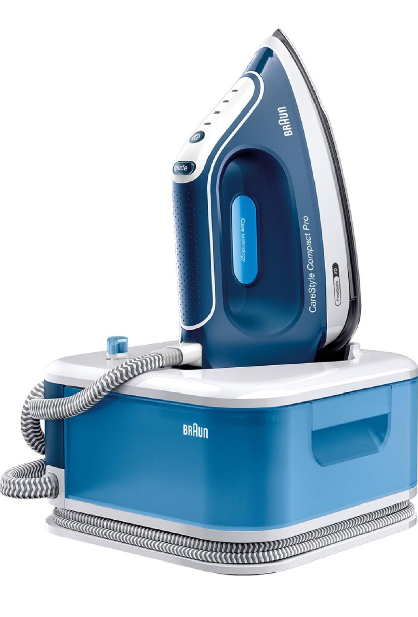Braun Carestyle Compact Pro , Steam Iron With Freeglide 3d Technology