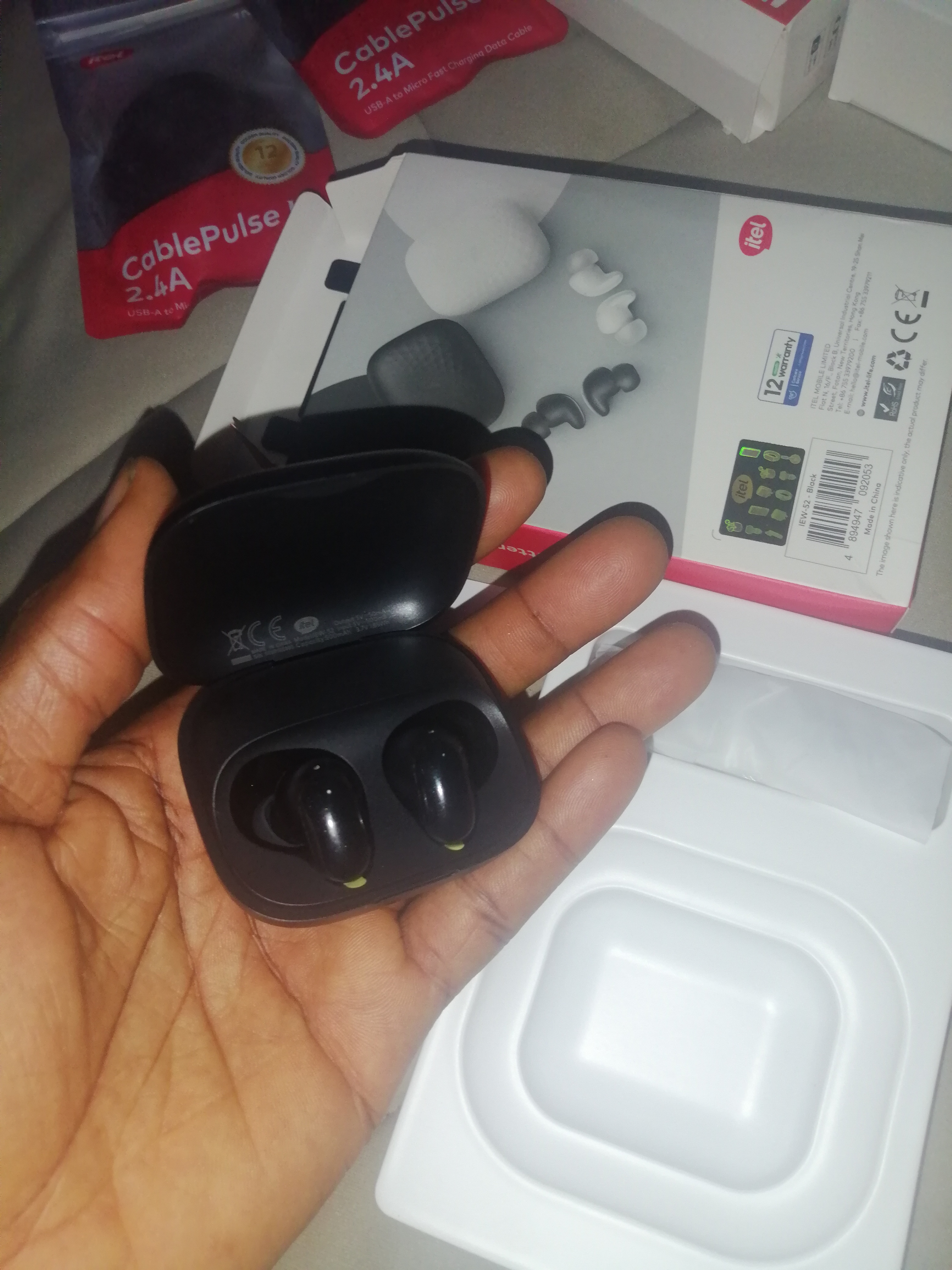 itel BudsAir 5e TWS Earbuds - Deep Bass, 39H Playtime
