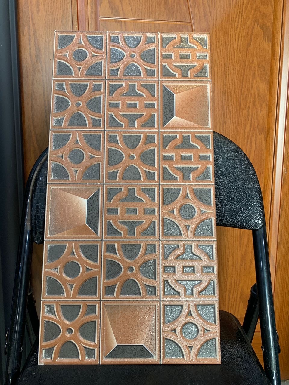 Facial wall tiles, Made in India . For the face of the house and fence wall. 30/60cm. 5 pcs in box . Gh160