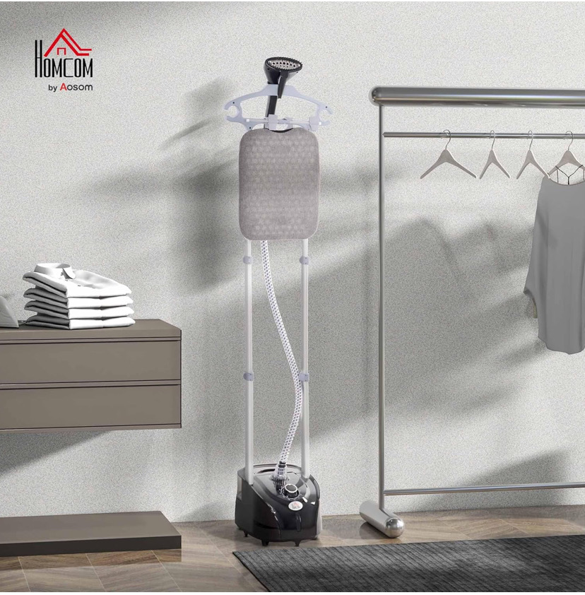 Homcom Vertical Iron 1950 W 2 L Vertical Steam Iron