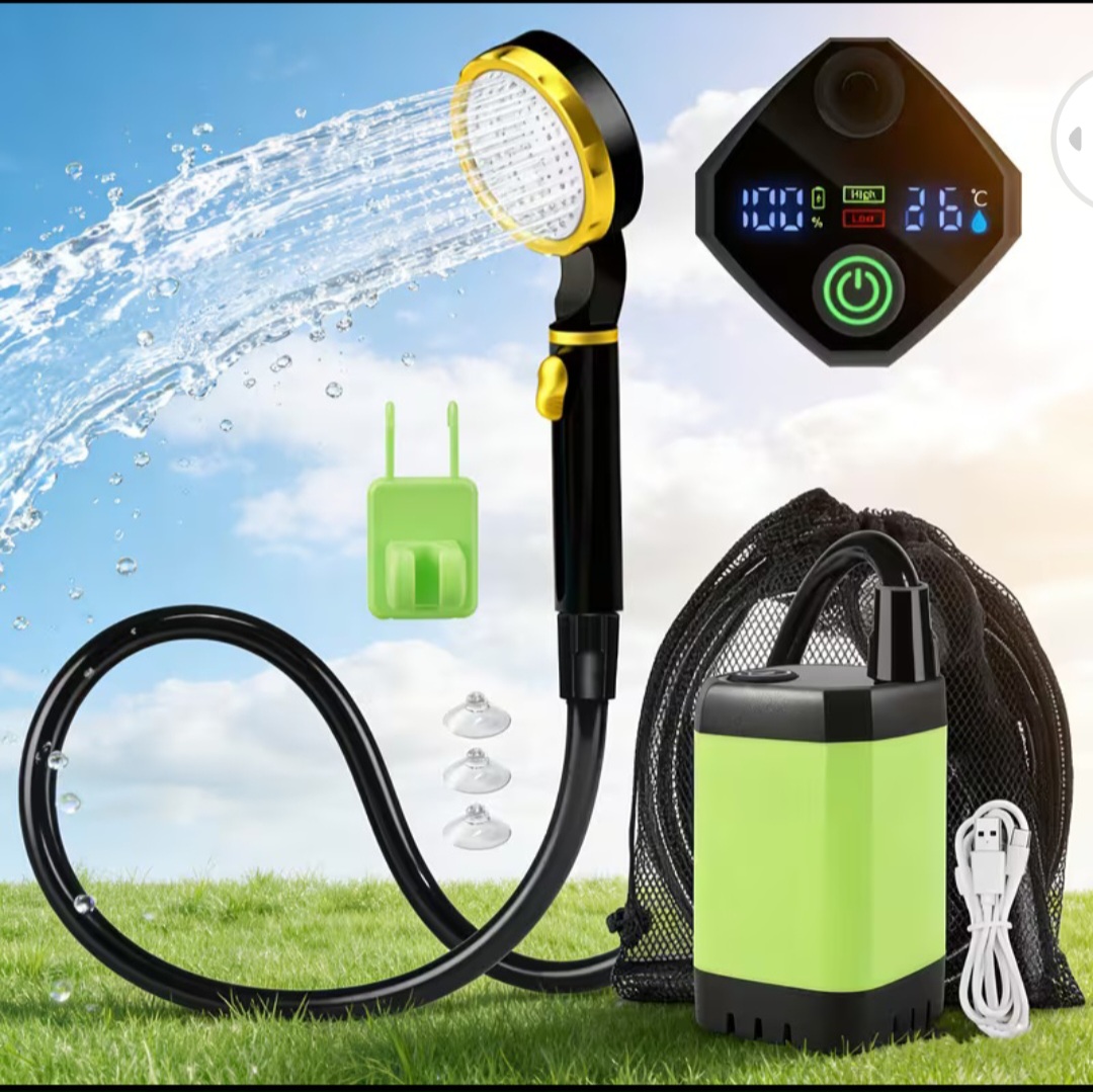 Portable Chargeable Camping Shower