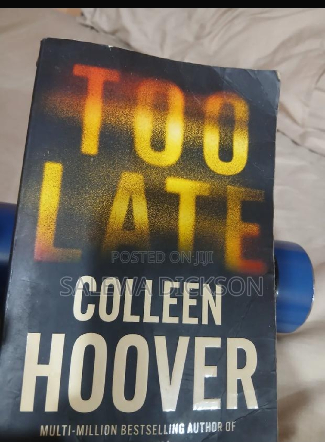 too late By Colleen Hoover