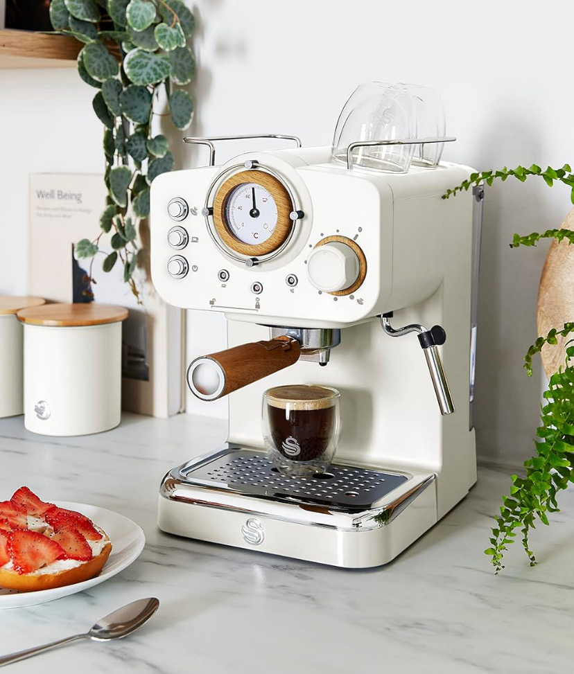 Swan Sk22110whtn Nordic Espresso Coffee Machine