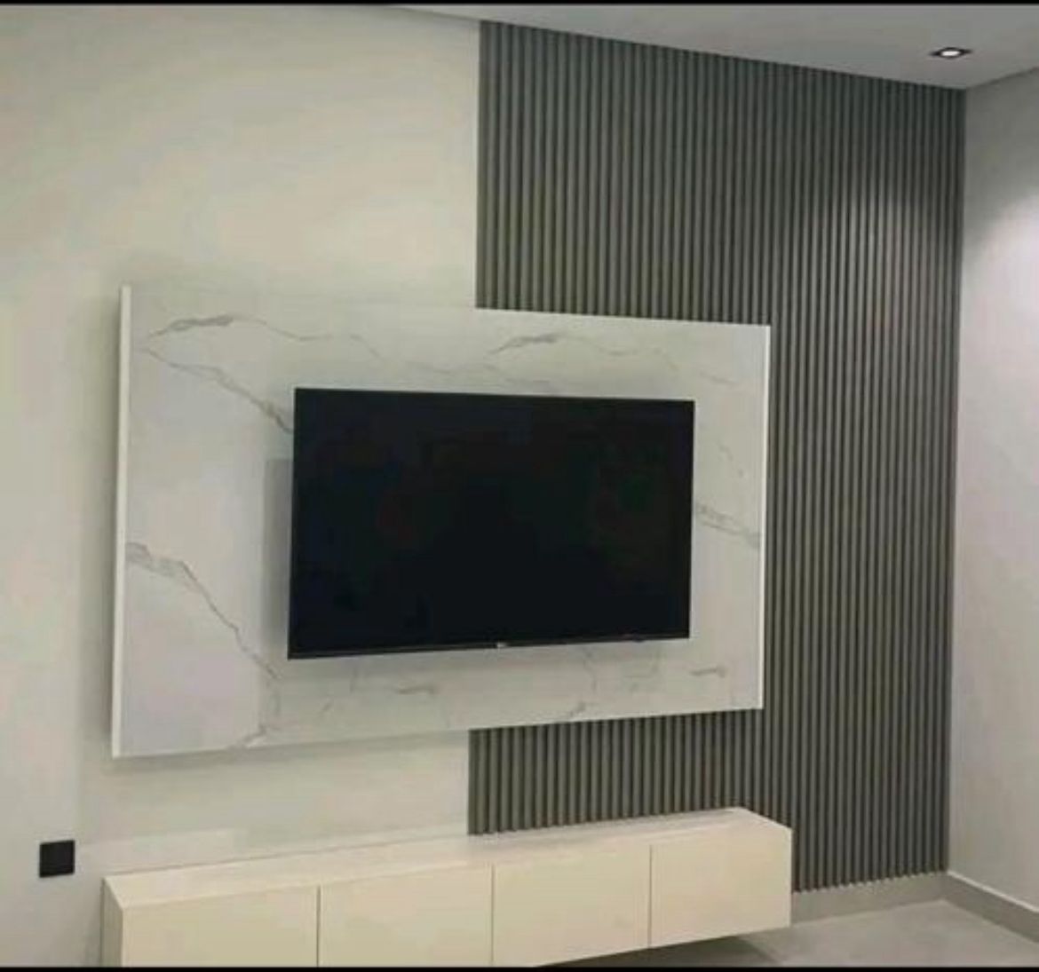 Fluted wall panels for wall ceiling and room decoration