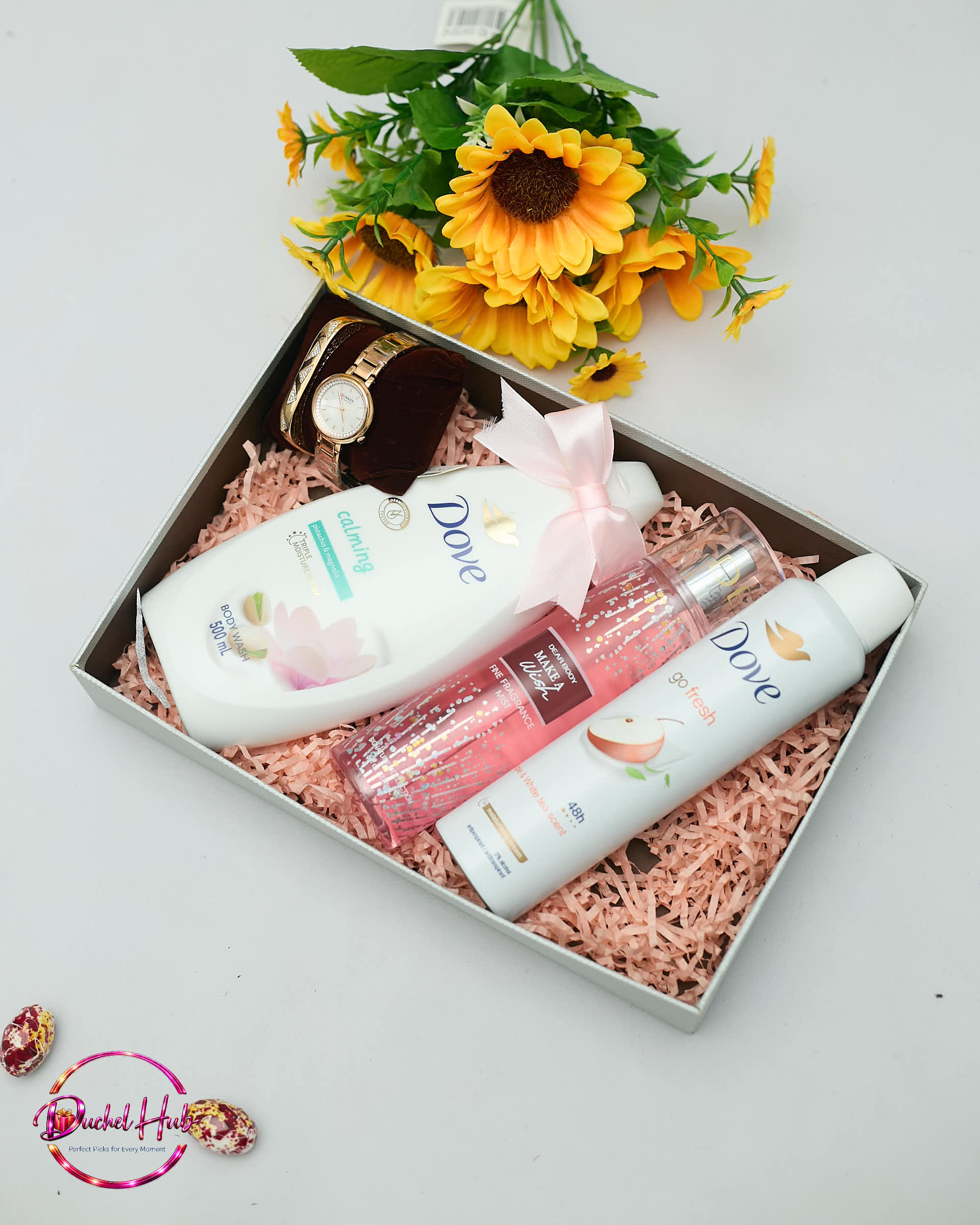 Elegant Women’s Fabric &amp; Beauty Gift Set