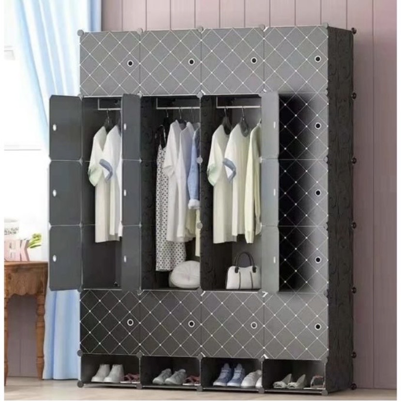 20 cubes plastic wardrobe