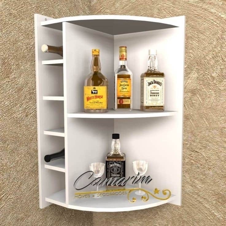 Modern Wine Shelf For Sale