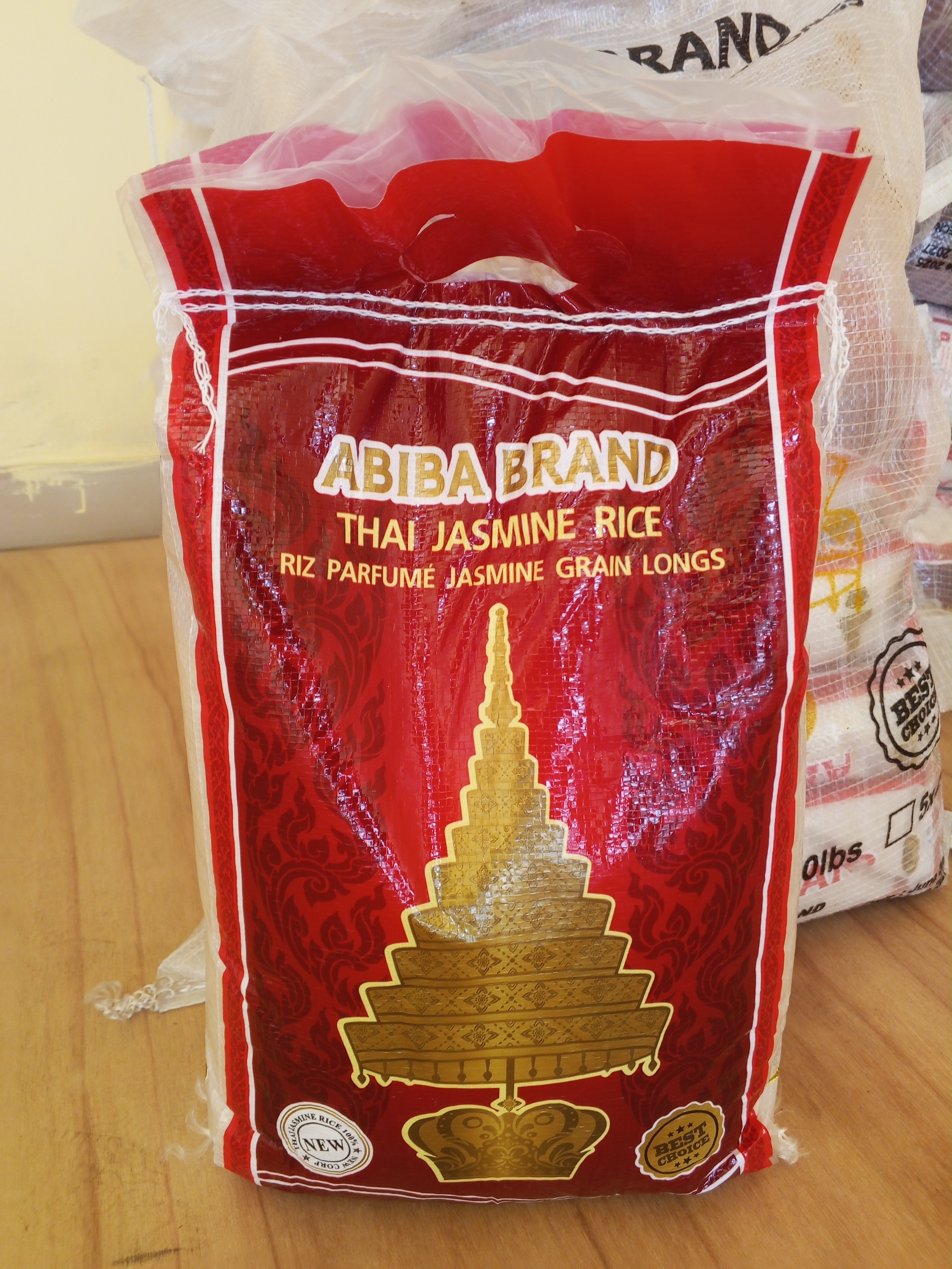 ABIBA BRAND 5KG THAI JASMINE RICE