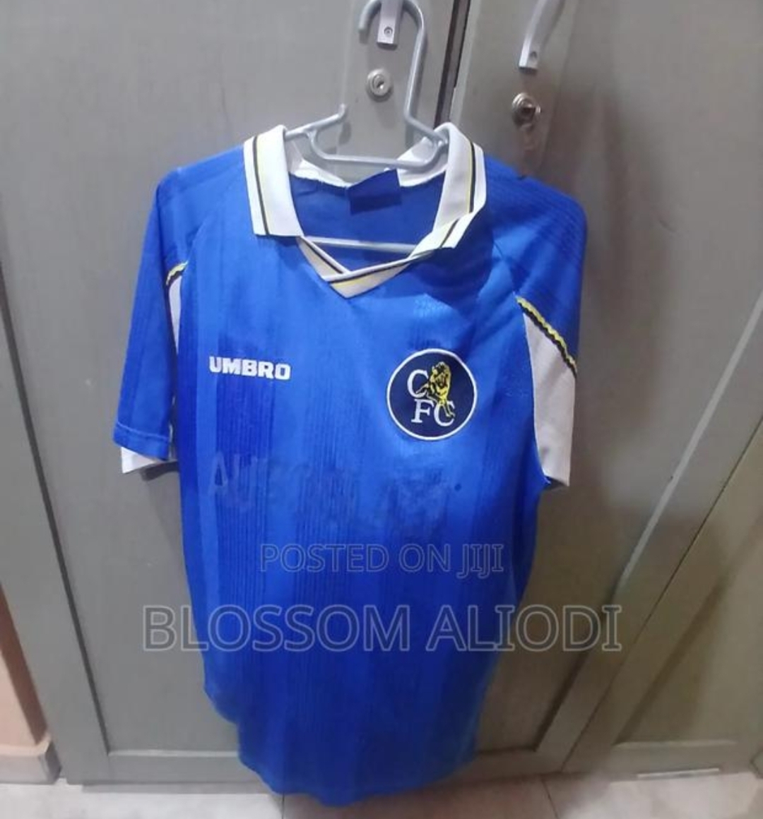 Chelsea retro umbro jersey