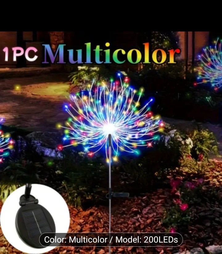 solar multiple light colors